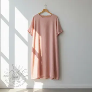 Dvojna gaza/muslin light rose