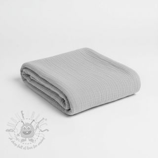 Dvojna gaza/muslin light grey