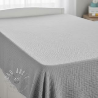 Dvojna gaza/muslin light grey