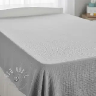 Dvojna gaza/muslin light grey