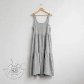 Dvojna gaza/muslin light grey