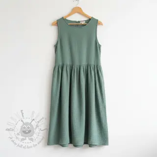Dvojna gaza/muslin green