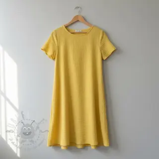Dvojna gaza/muslin soft yellow