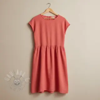 Dvojna gaza/muslin coral