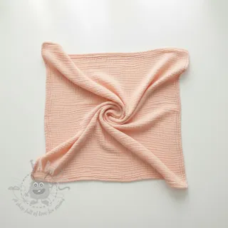 Dvojna gaza/muslin light salmon ORGANIC
