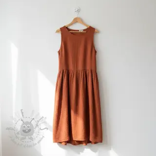 Dvojna gaza/muslin terra ORGANIC