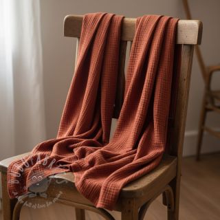 Dvojna gaza/muslin terra ORGANIC