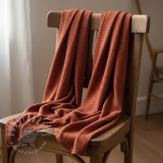 Dvojna gaza/muslin terra ORGANIC