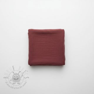 Dvojna gaza/muslin rouge ORGANIC