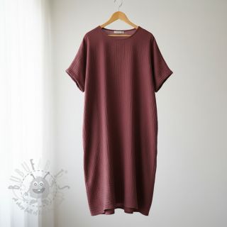 Dvojna gaza/muslin rouge ORGANIC