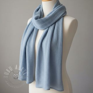 Dvostruka gaza/muslin blue ORGANIC