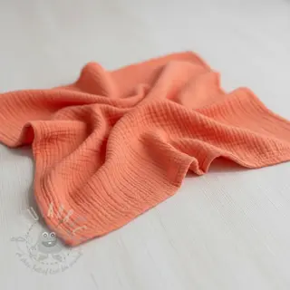 Dvoslojna gaza/muslin salmon ORGANIC