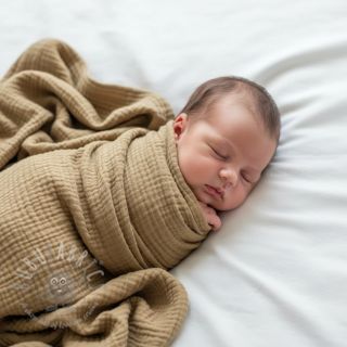 Dvostruka gaza/muslin beige ORGANIC