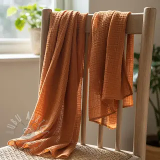 Dvostruka gaza/muslin brique ORGANIC