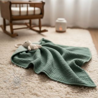 Dvostruka gaza/muslin green ORGANIC