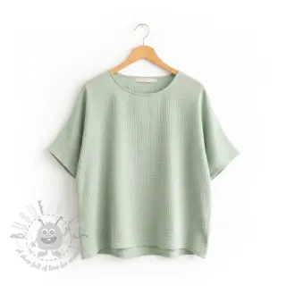 Dvostruka gaza/muslin mint ORGANIC