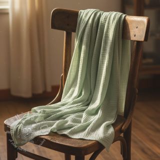 Dvostruka gaza/muslin mint ORGANIC