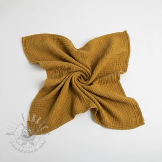 Dvostruka gaza/muslin ochre ORGANIC