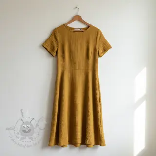 Dvostruka gaza/muslin ochre ORGANIC