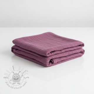 Dvostruka gaza/muslin purple ORGANIC