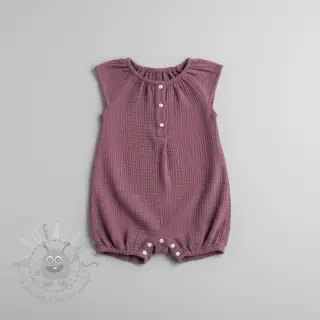 Dvostruka gaza/muslin purple ORGANIC
