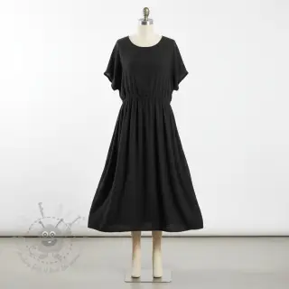Dvojna gaza/muslin black