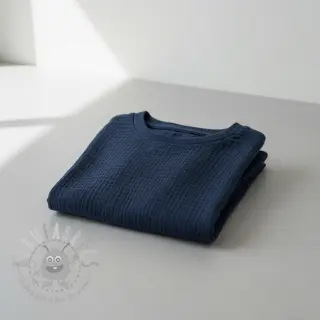 Dvojna gaza/muslin navy