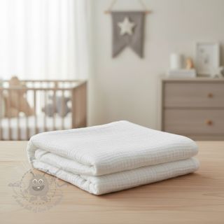 Dvojna gaza/muslin white