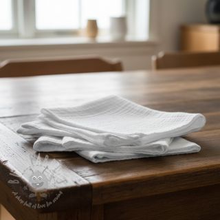 Dvojna gaza/muslin white