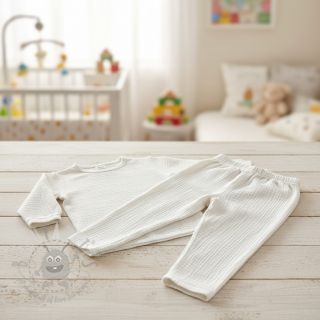 Dvojna gaza/muslin ecru