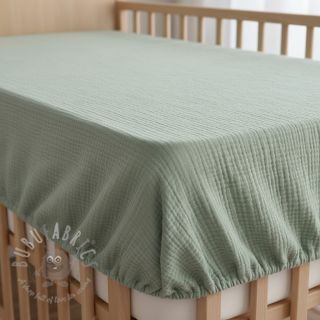 Dvojna gaza/muslin dark mint