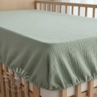 Dvojna gaza/muslin dark mint