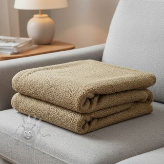 Fleece TEDDY DOUBLE SIDED sand