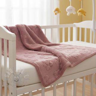 Flis Paw prints powder pink