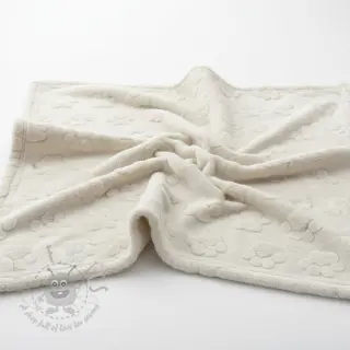 Flis Paw prints ecru
