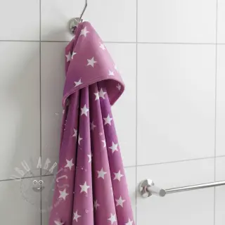 Wellness Fleece Stars pink light pink