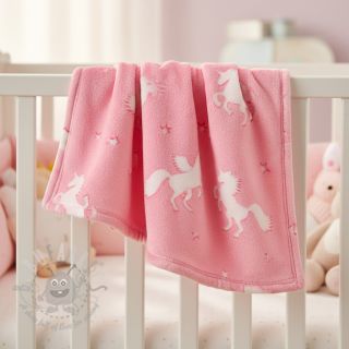 Wellness Fleece Glow in the dark Unicorns design C