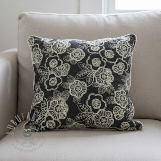 Bombažna tkanina JEANS EMBROIDERY Niva design C