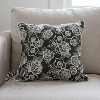 Bombažna tkanina JEANS EMBROIDERY Niva design C
