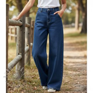 JEANS Denim indigo blue