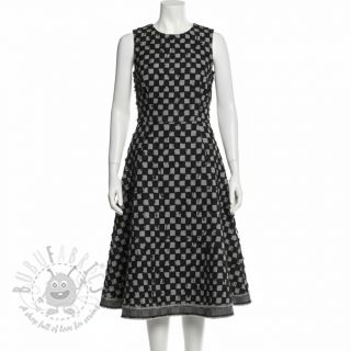 JEANS Check Jacquard BLACK