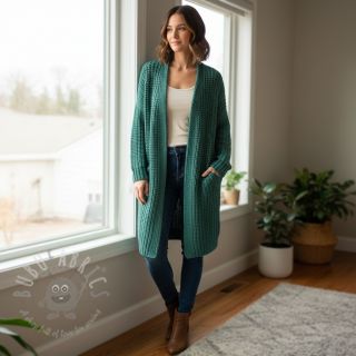 Pletenina BIG KNIT ocean green