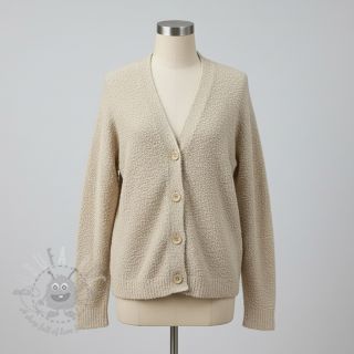 Pletenina Paris bouclé natural