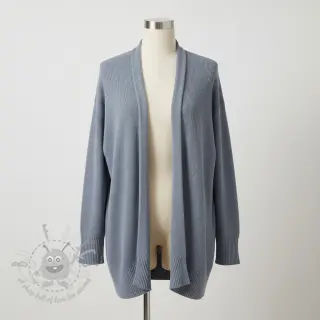 Pletenina BABY KNIT steel blue