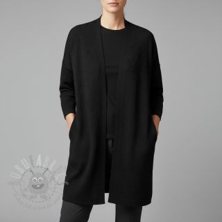 Pletenina jacquard Diamond black