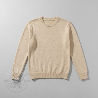 Pletenina BIG KNIT DOT naturals