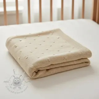 Pletenina BIG KNIT DOT naturals