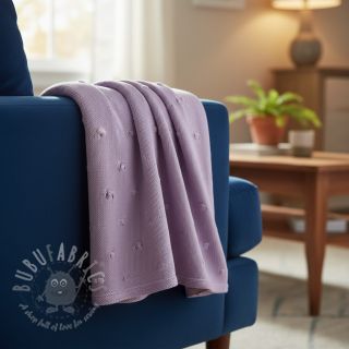 Pletenina BIG KNIT DOT violet