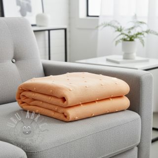 Pletenina BIG KNIT DOT peach