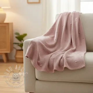 Pletenina BIG KNIT DOT old pink